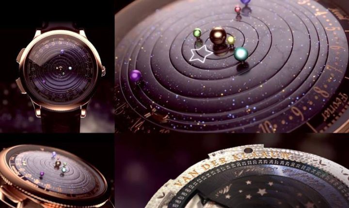 Đồng hồ Midnight Planetarium của Van Cleef & Arpels