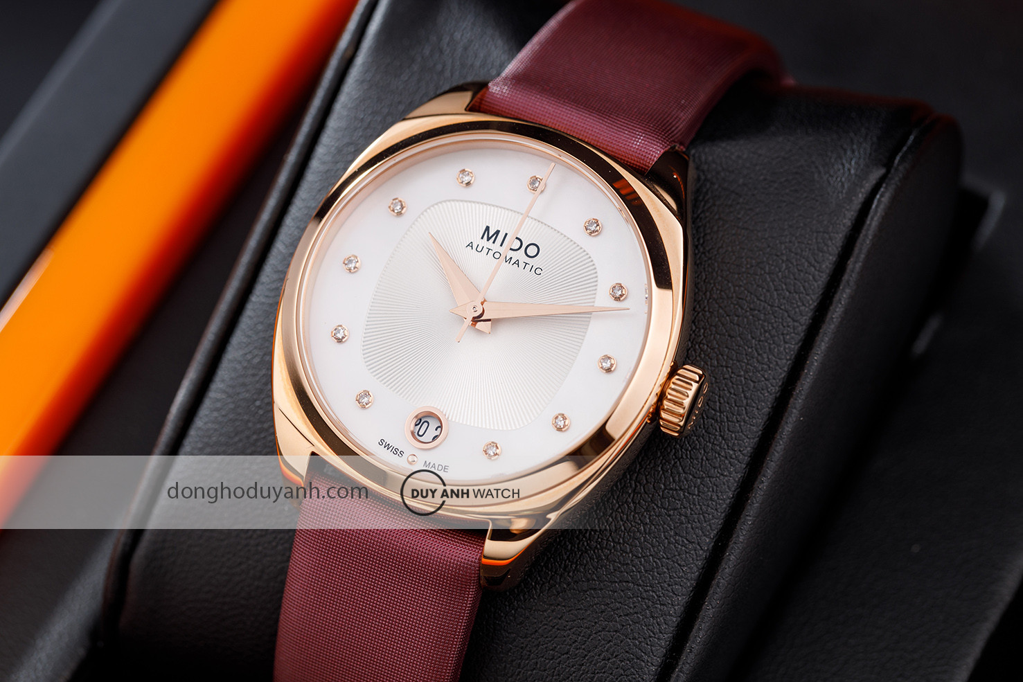 Mido Belluna Royal Lady M024.307.37.116.00 với mặt số rõ nét