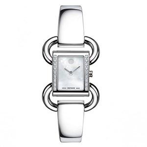 Đồng hồ nữ Movado 0606473 mặt nhỏ dây kim loại độc đáo