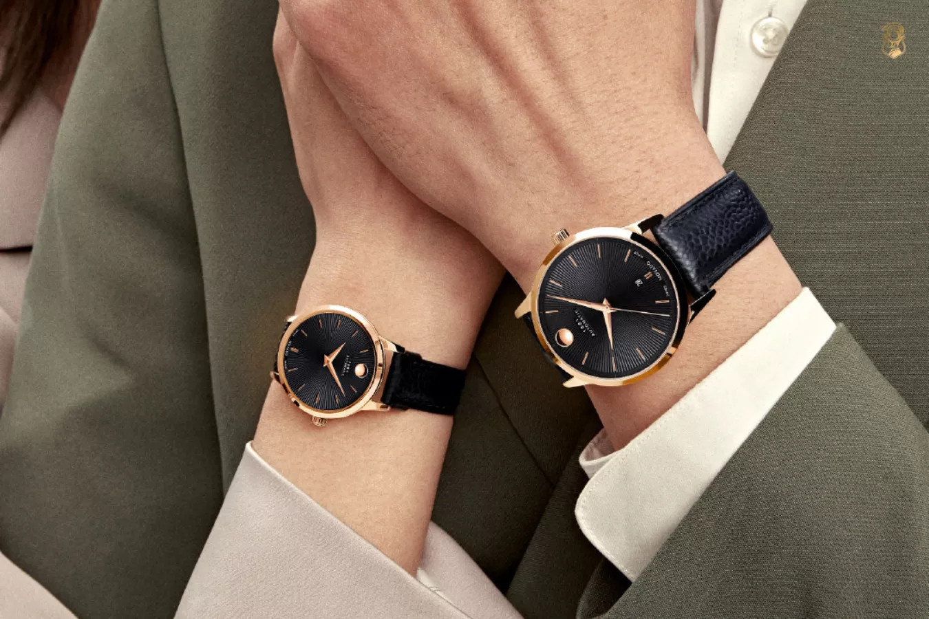 Thiết kế tối giản của đồng hồ cặp đôi Movado cao cấp