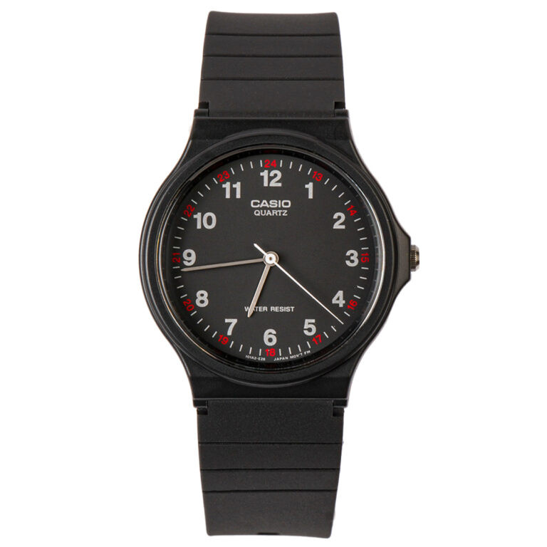 Đồng hồ Casio MQ-24-1BLDF mặt số đen cho bé trai