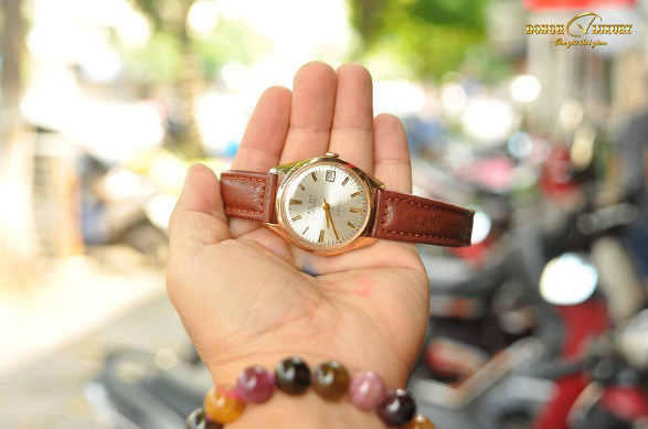 Đồng hồ Nga Poljot vàng hồng đúc 583 automatic, một lựa chọn hấp dẫn khi mua bán đồng hồ cũ tại TPHCM.