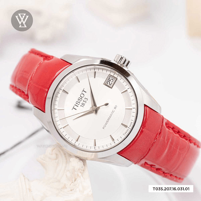 Cận cảnh mặt đồng hồ Tissot Automatic chính hãng TPHCM với bộ máy tinh xảo