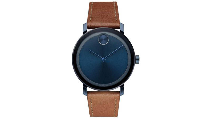 Đồng hồ Movado nam không kim không số 40mm 3600520 phong cách