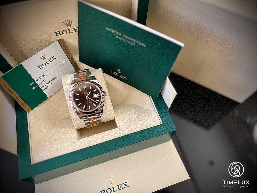 Đồng hồ Rolex Datejust với thiết kế cổ điển và lịch lãm, thể hiện sự sang trọng và tinh tế cho người sở hữu