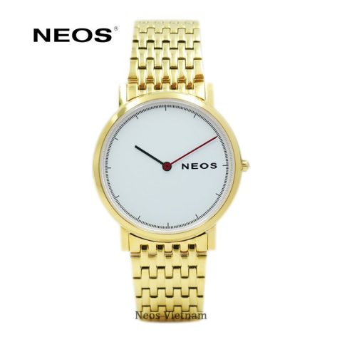 Đồng hồ Neos nam giá rẻ N-40675M dây thép vàng sapphire: Biểu Tượng Phong Cách và Chất Lượng Bền Bỉ