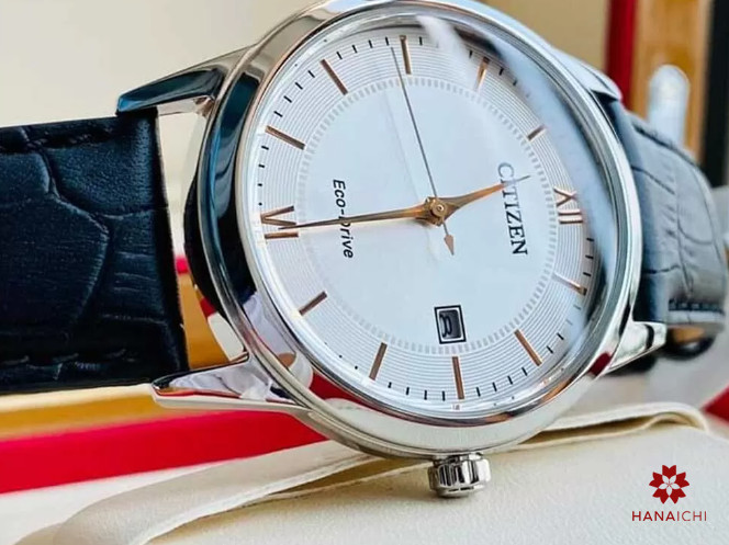 Citizen Eco-Drive AW1236-03A - Đồng hồ đeo tay nam cổ tiết kiệm năng lượng
