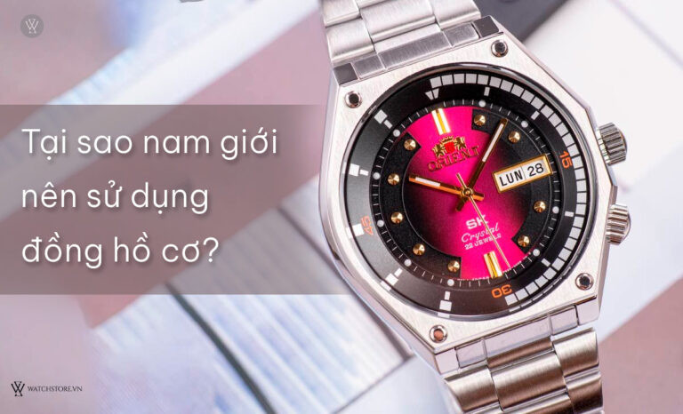 Nam giới sử dụng đồng hồ cơ đẹp giá rẻ khẳng định phong cách