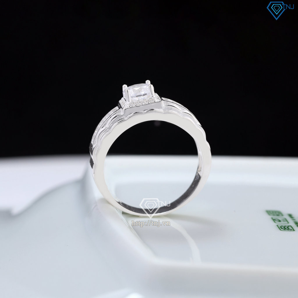 Nhẫn bạc nam kiểu dáng dây đồng hồ đẹp NNA0823, tôn lên vẻ thanh lịch như một chiếc đồng hồ nam kiểu dáng đẹp