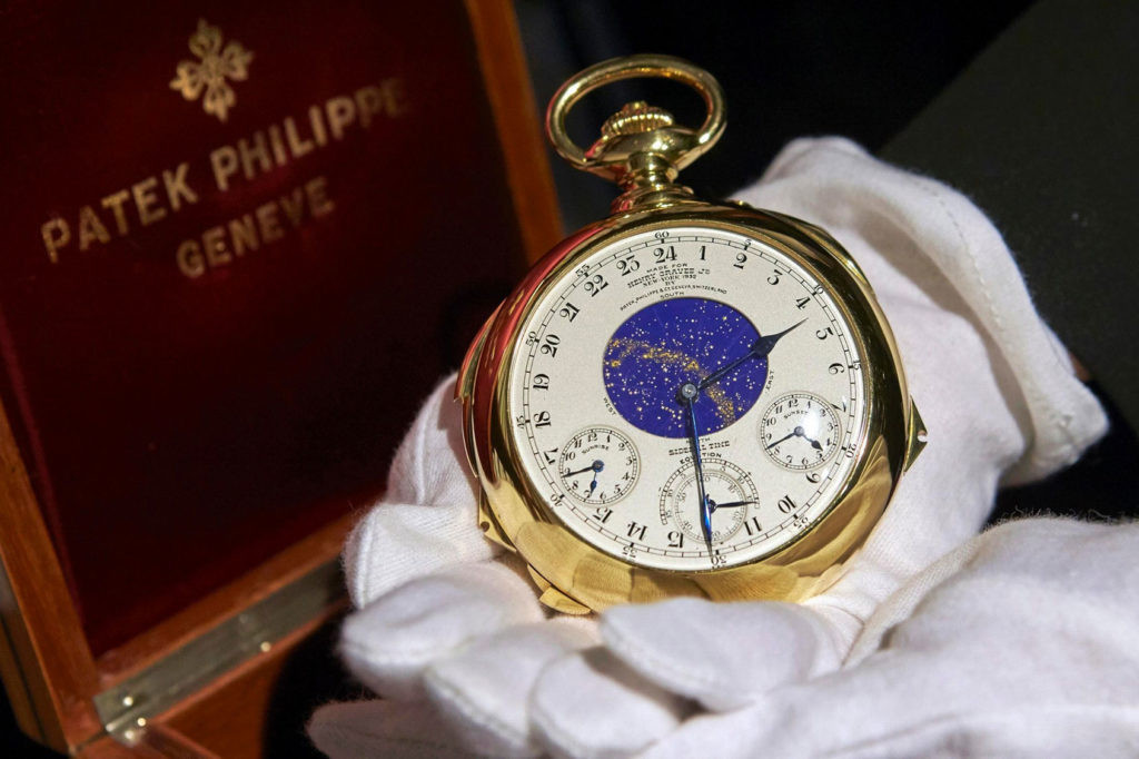 Đồng hồ bỏ túi Patek Philippe Supercomplication – một trong những chiếc **đồng hồ đẹp nhất thế giới** với giá trị lịch sử và nghệ thuật.