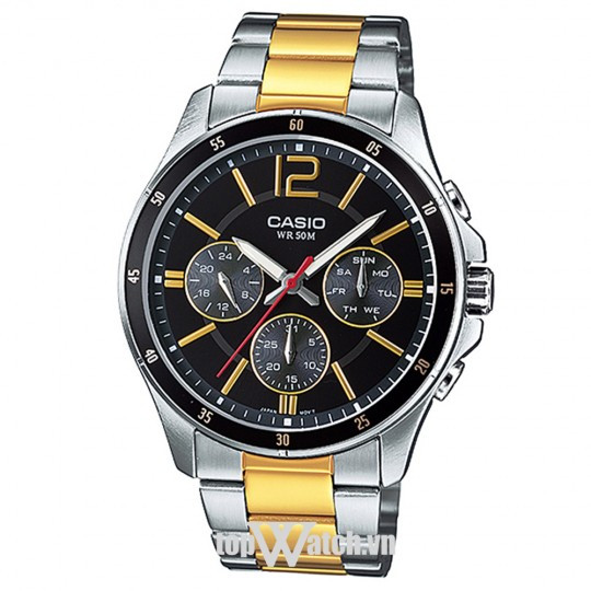 Đồng hồ Casio MTP-1374SG-1AVDF, thương hiệu phổ biến khi mua đồng hồ ở Nhật Bản