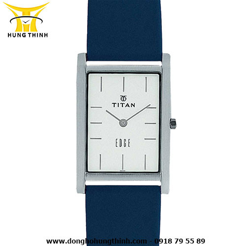 Đồng hồ Titan nam siêu mỏng 1043SL05 mặt chữ nhật tinh tế