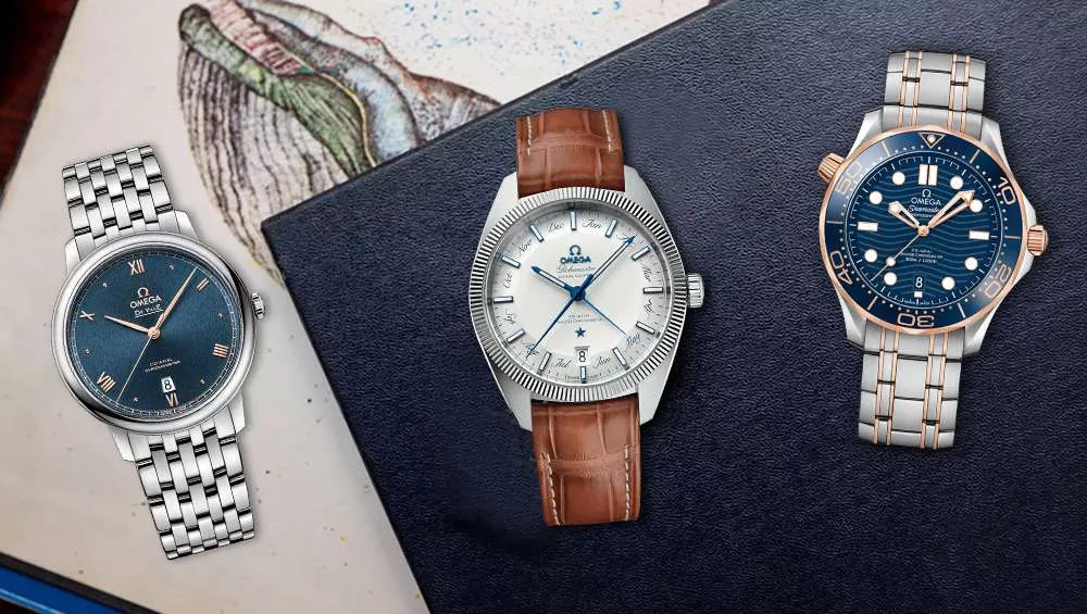 Banner đồng hồ Omega tại Luxury Shopping