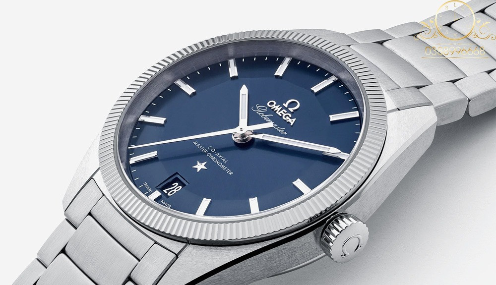 Đồng hồ nam Omega Constellation Globemaster Blue thể hiện sự nam tính, mạnh mẽ