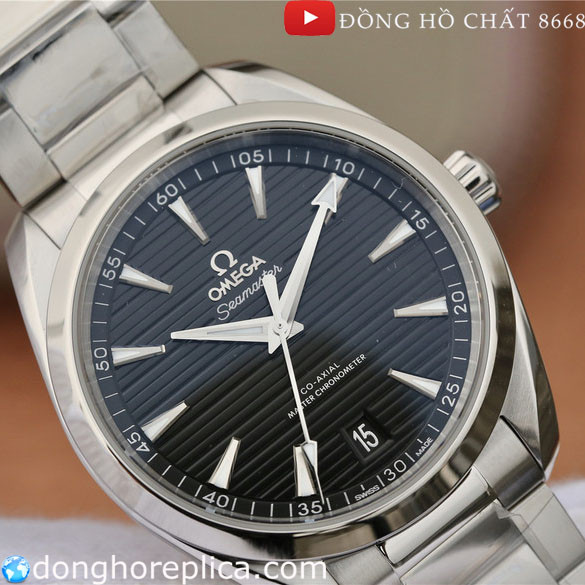 Chi tiết tối giản nhưng đầy cá tính của Omega Seamaster Co Axial Chronometer 150M 500FT 220.10.41.21.01.001