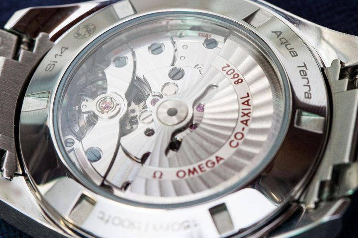 Bộ máy Omega Co-Axial 8602 Chronometer hiện đại