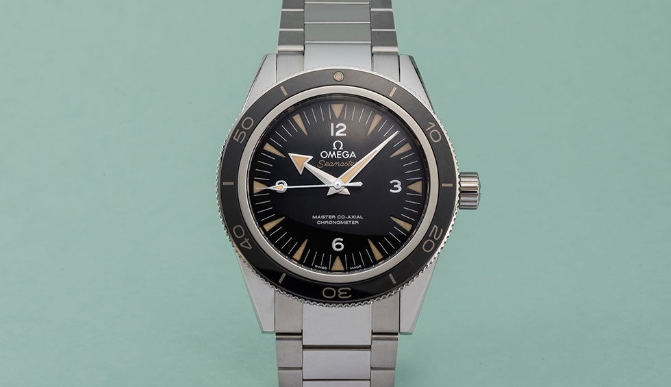Đồng hồ Omega Seamaster Master Co-Axial 8400 với bộ thoát nâng cấp