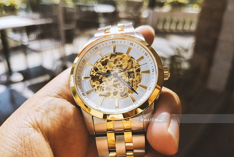 Đồng hồ Olympia Star dây da nam OP990-15AMSK-T