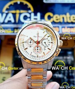 Olym Pianus OP89011GSK mạ vàng, mang đến vẻ ngoài sang trọng, tương tự các mẫu đồng hồ Swiss Quartz cao cấp.
