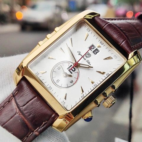 Đồng hồ Olympia Star mặt vuông: Biểu Tượng Phong Cách Độc Đáo và Đẳng Cấp Thụy Sĩ