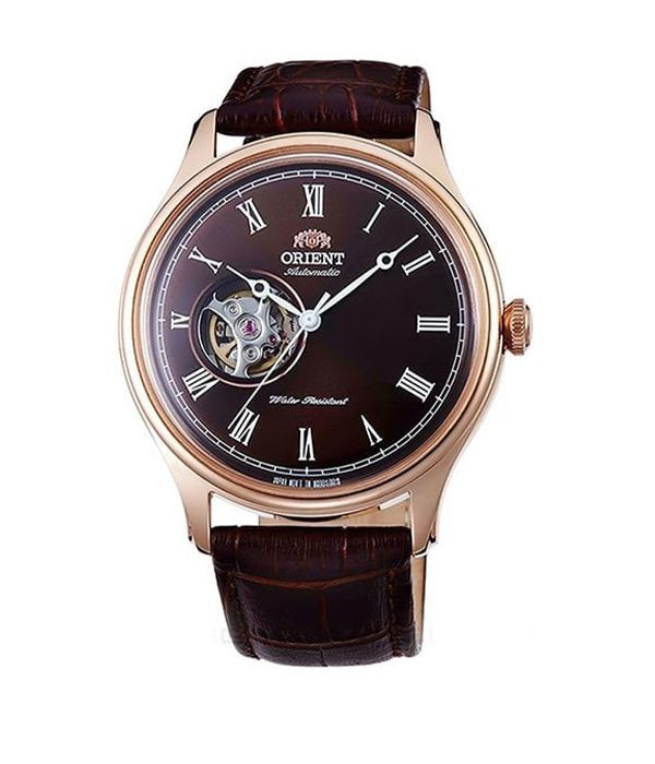 Đồng hồ Orient hở van tim FAG00001T0 nam cơ tự động với thiết kế lộ cơ tinh tế.