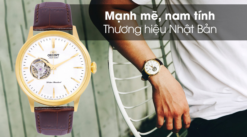 Đồng hồ nam Orient RA-AG0003S10B Bambino phong cách lịch lãm