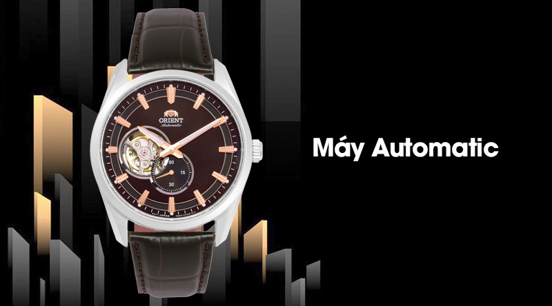Bộ máy Automatic bền bỉ của đồng hồ nam Orient RA-AR0005Y10B, minh họa chuyển động cơ học