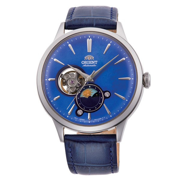 Đồng hồ Orient Sun &amp; Moon RA-AS0103A10B với tính năng độc đáo, được xem là một trong những :đồng hồ nam đẹp nhất thế giới cho quý ông.