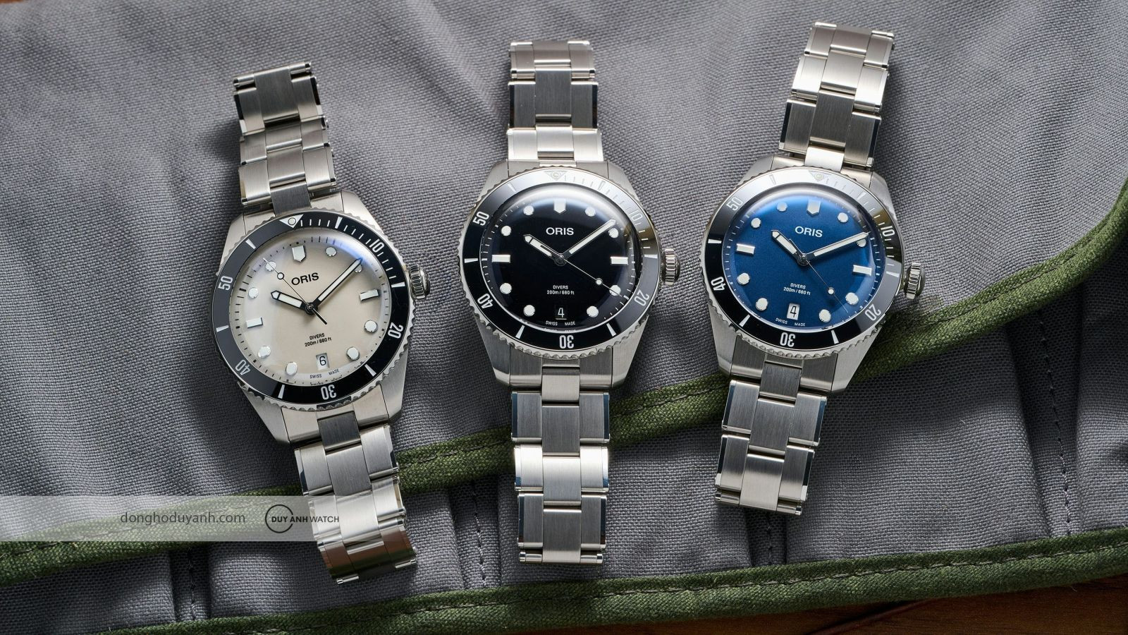 Đồng hồ Oris Divers Sixty Five, dòng sản phẩm lặn biển chất lượng cao