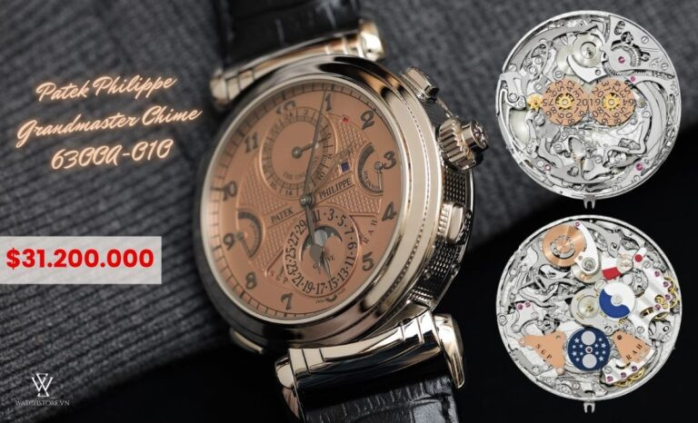 Patek Philippe Grandmaster Chime 6300A-010, chiếc đồng hồ phức tạp nhất từ thương hiệu danh tiếng Patek Philippe