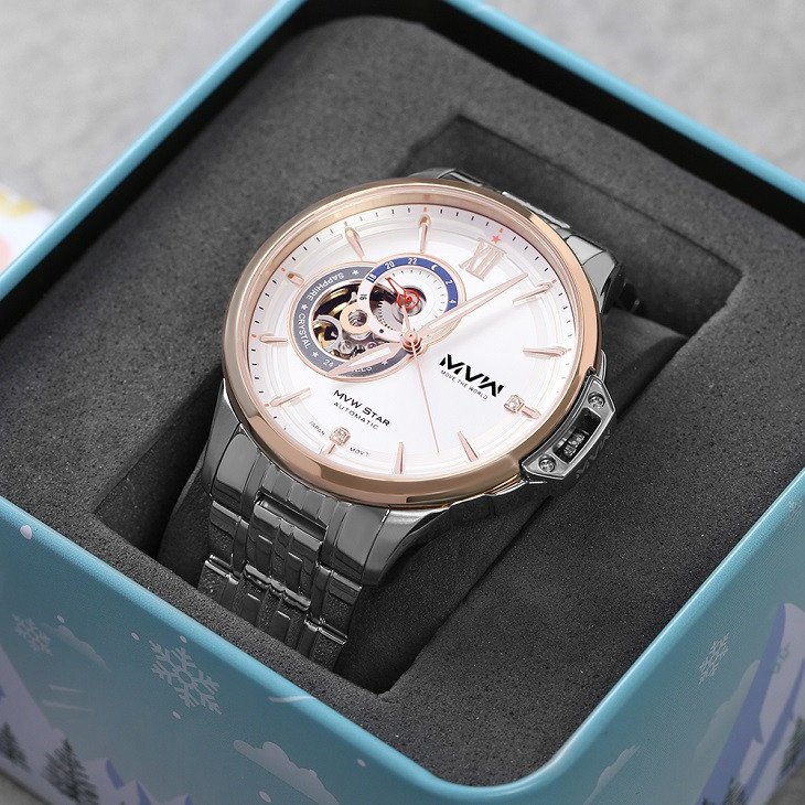 Đồng hồ cơ MVW STAR MSA003-01 thể hiện giá trị sản phẩm