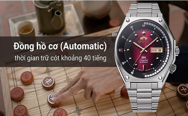 Đồng hồ cơ ORIENT SK RA-AA0B05R19B với thời gian trữ cót ấn tượng