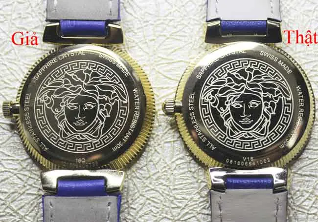 Cách Nhận Biết Đồng Hồ Versace Chính Hãng: Bí Quyết Phân Biệt Thật Giả Chuẩn Xác