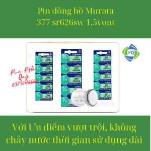 Mua pin đồng hồ chính hãng Murata, giải pháp năng lượng bền bỉ cho đồng hồ đeo tay của bạn