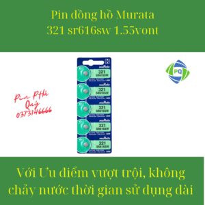 Hình ảnh viên pin đồng hồ Murata chất lượng, phù hợp cho việc thay thế pin đồng hồ đeo tay mua ở đâu tại TPHCM