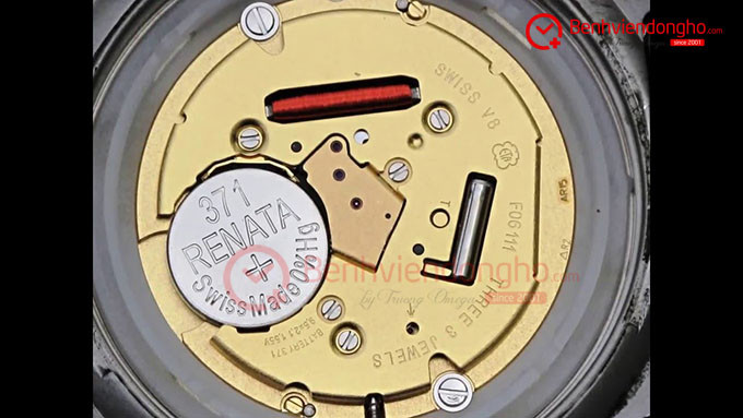 Pin Renata 371 là một trong những mã pin phổ biến nhất được sử dụng trong đồng hồ Tissot chính hãng, đảm bảo hoạt động ổn định
