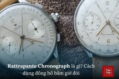Tính năng Rattrapante trên đồng hồ Chronograph