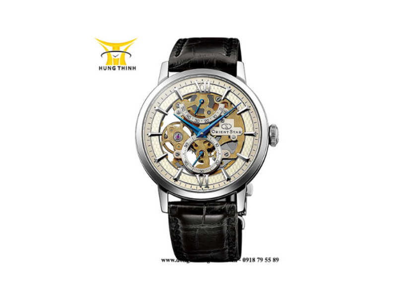 Mẫu đồng hồ đeo tay Orient Automatic lộ máy tinh tế