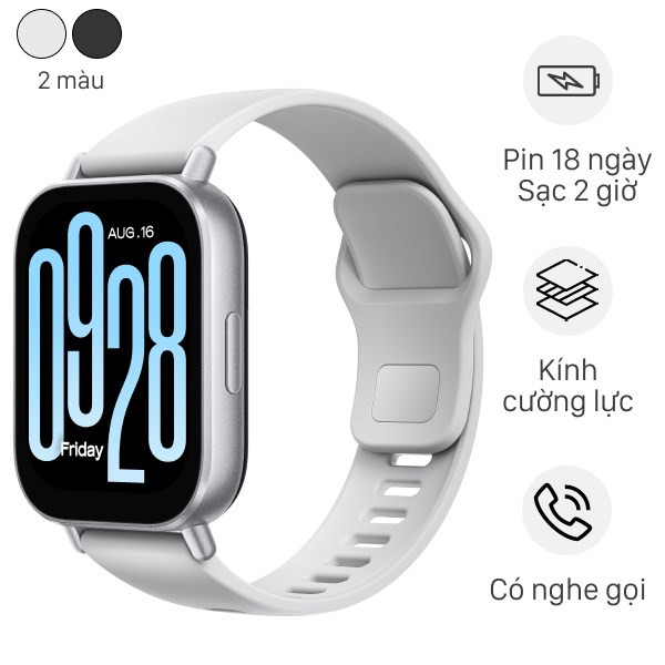Smartwatch học sinh Xiaomi Redmi Watch 5 Active màu bạc