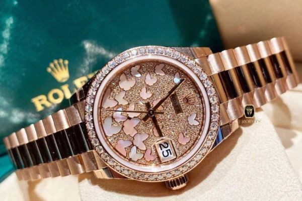 Đồng hồ Rolex Lady-Datejust đính đá sang trọng dành cho phái đẹp