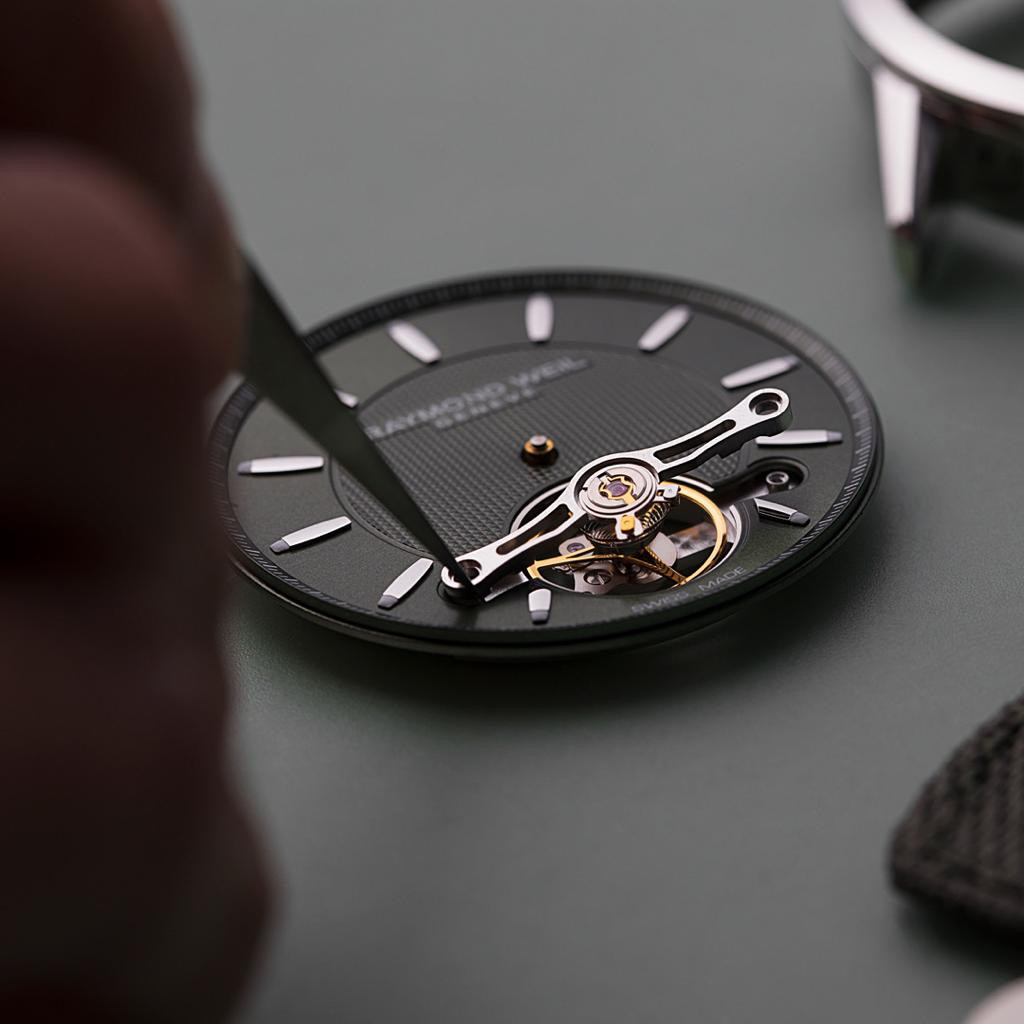 Quy trình kiểm tra chất lượng đồng hồ Raymond Weil nghiêm ngặt