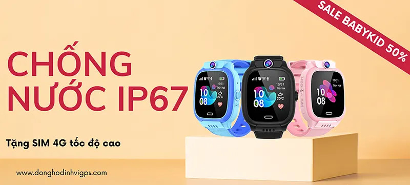 Đồng hồ điện thoại trẻ em giá rẻ từ BabyKid, giải pháp an toàn cho bé