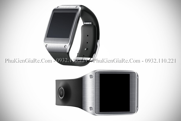 Cổng sạc và cảm biến phía sau đồng hồ thông minh Samsung Galaxy Gear