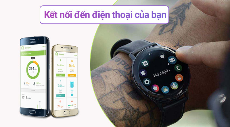 Đồng hồ thông minh Samsung Active 2 tiện lợi với khả năng nghe gọi trực tiếp