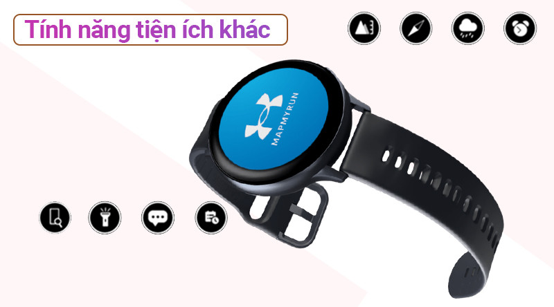 Các tiện ích thông minh đa dạng trên đồng hồ thông minh Samsung Active 2
