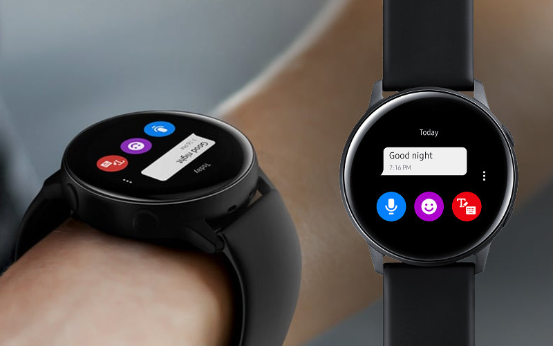 Nhận và trả lời thông báo cuộc gọi, tin nhắn trên đồng hồ Samsung Galaxy Watch Active R500