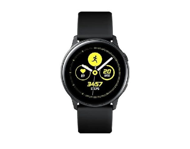 Đồng hồ thông minh Samsung Galaxy Watch Active màu đen trên tay