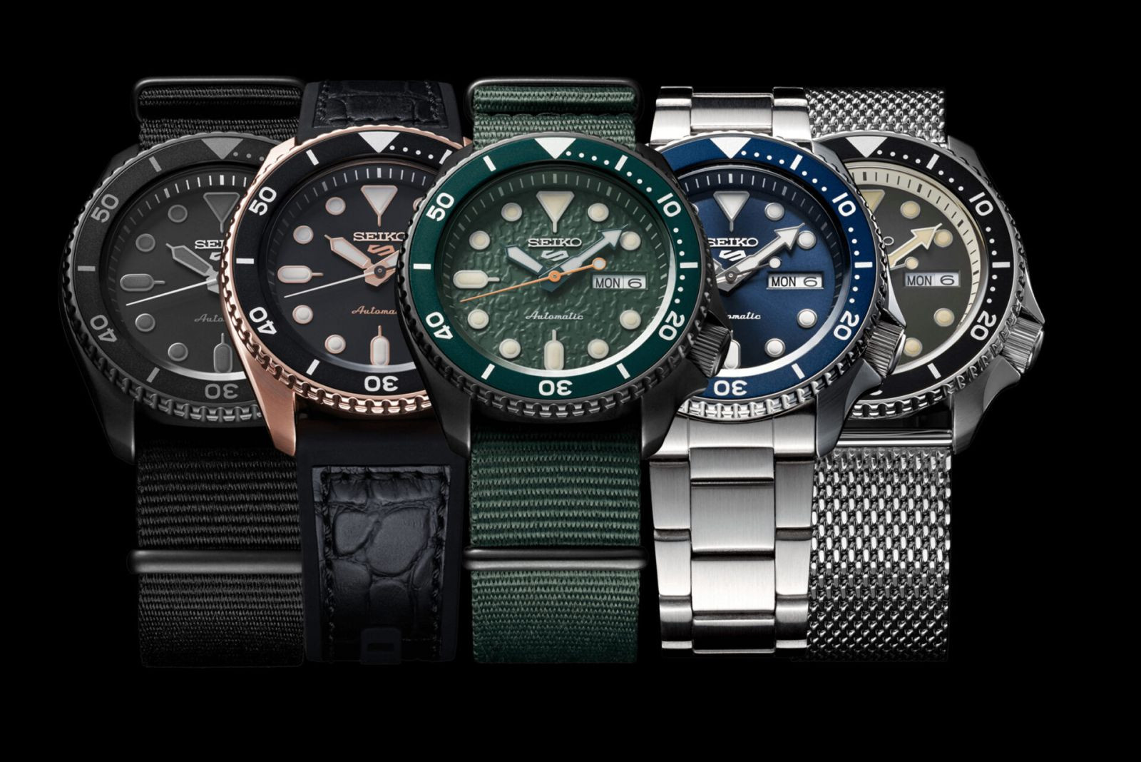 Các mẫu đồng hồ Seiko 5 cơ bản hướng dẫn cách sử dụng đồng hồ Seiko