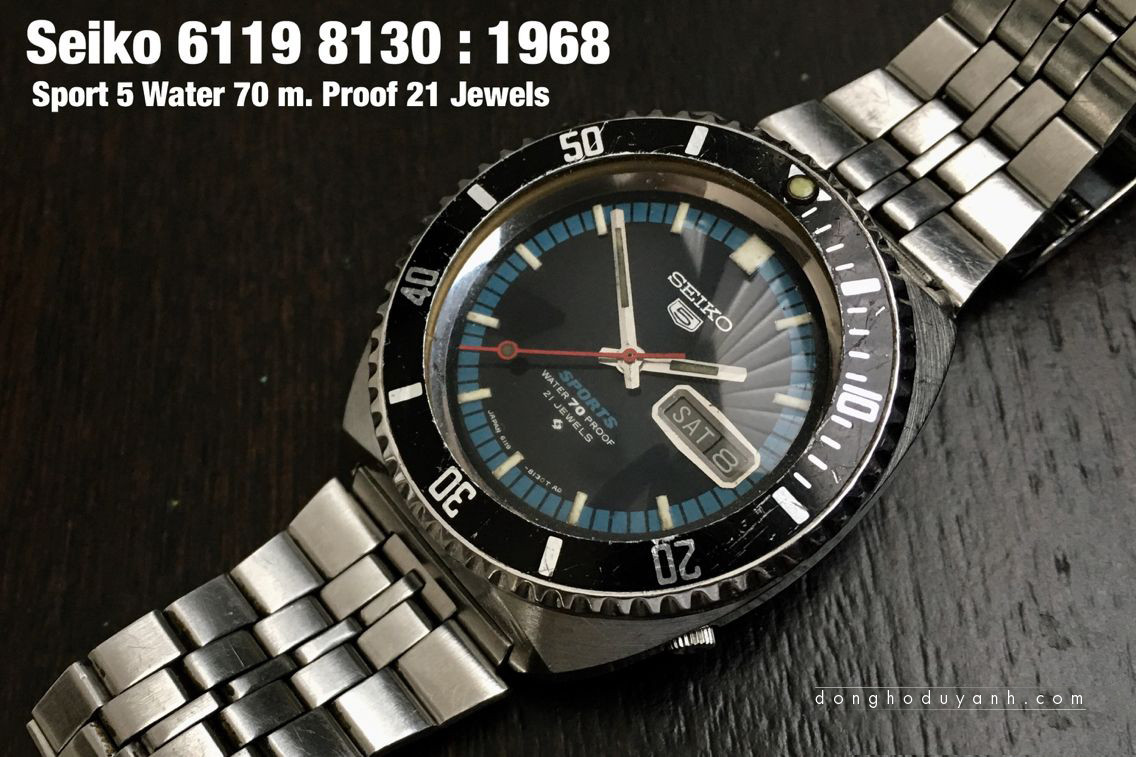 Đồng hồ Seiko 5 Sport 1968, khởi nguồn phong cách thể thao và tính năng nâng cấp