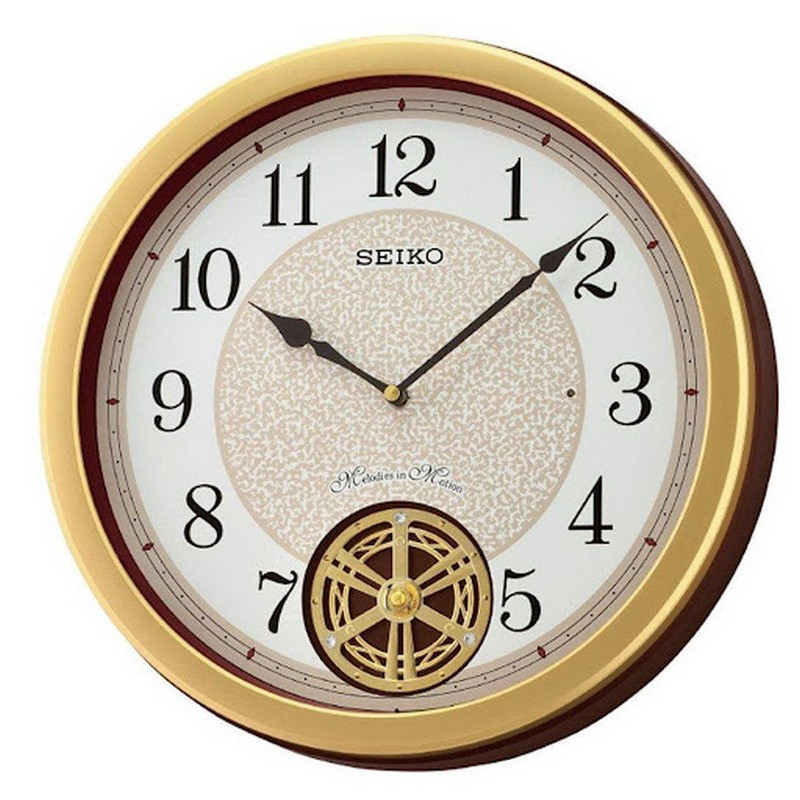 SEIKO QXM388G - Đồng hồ treo tường Seiko nội địa Nhật có nhạc